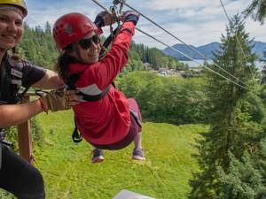Ketchikan Rainforest Zipline, Skybridge, and Rappel Excursion Adventure
